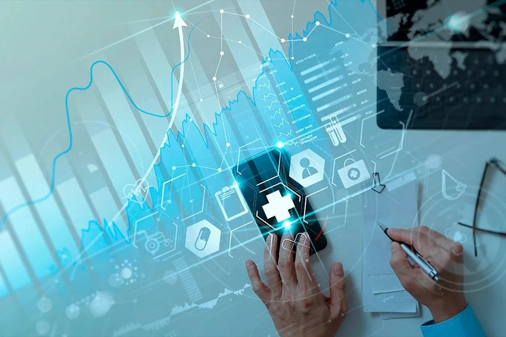 Healthcare technology and cybersecurity support.